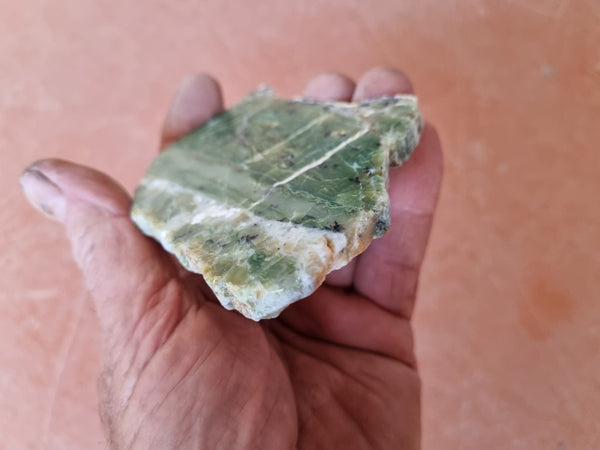 Polished Green Opal slab GRN92