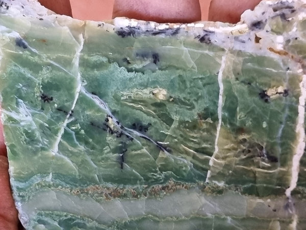 Polished Green Opal slab GRN92