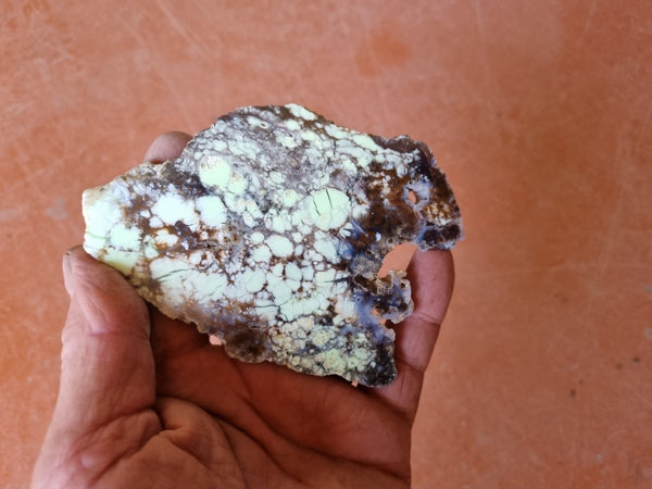 Polished Magnesite slab. MAP173