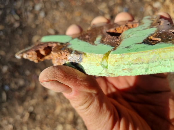 Polished Magnesite slab. MAP175