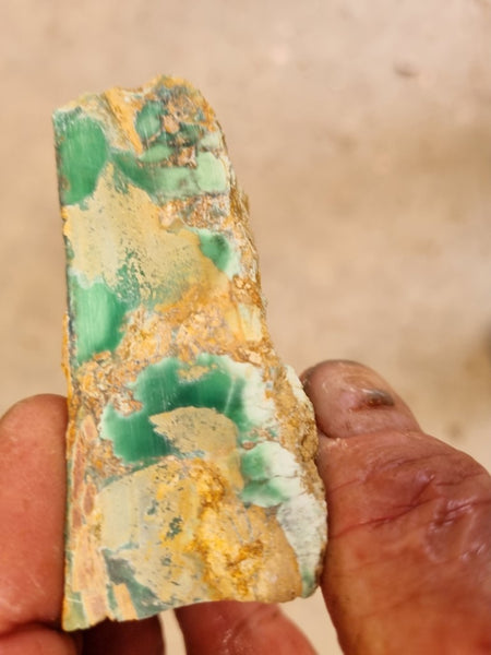 Variscite rough. VR536