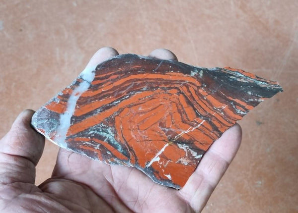 Starry Jasper polished slab SJ138