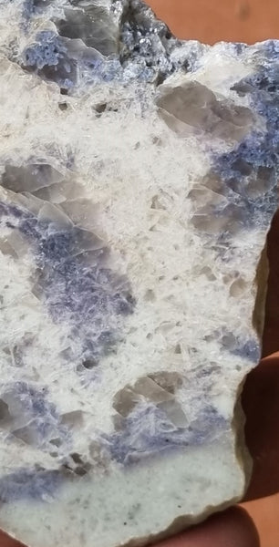 Polished Blue Lepidolite slab BL240