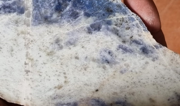Polished Blue Lepidolite slab BL241