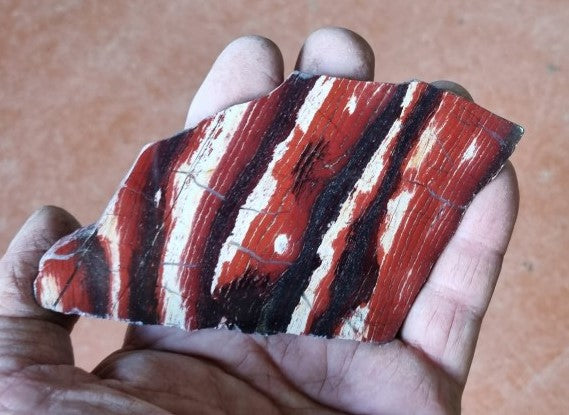 Polished Snakeskin Jasper slab SS168