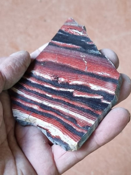 Polished Snakeskin Jasper slab SS169