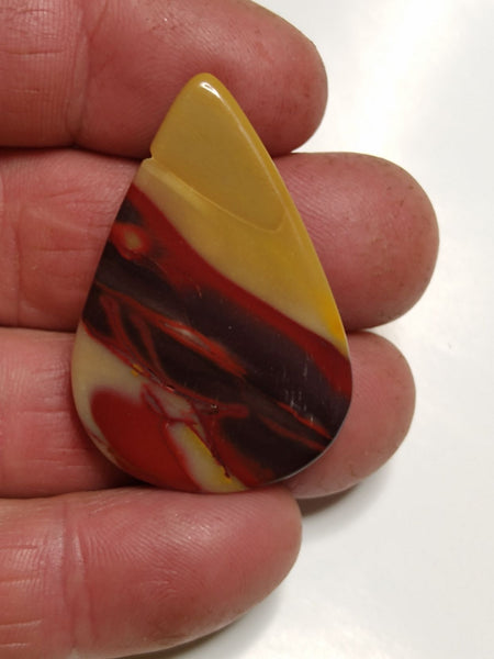 MKC102 Mookaite cabochon.