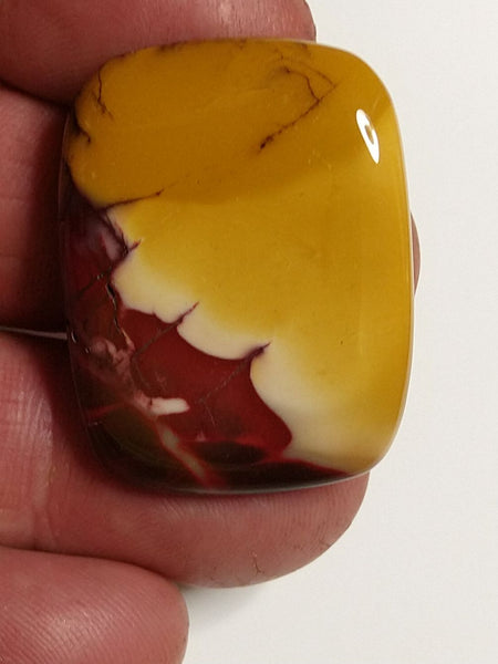 MKC103 Mookaite cabochon.