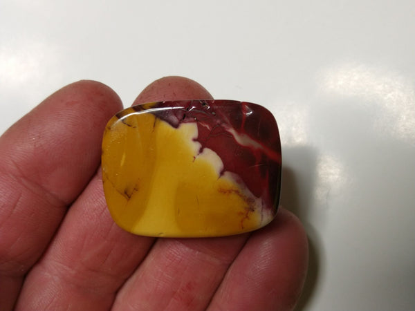 MKC103 Mookaite cabochon.