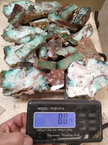 Bulk lot of Polished Chrysoprase CH368    Bargain clearance !