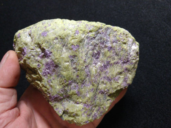 Polished Stichtite in Serpentine (Atlantisite) STI128