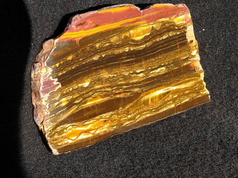 Polished Tiger Eye slab TE330