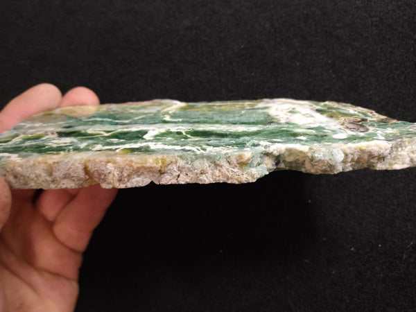 Polished Green Opal slab GREEN67