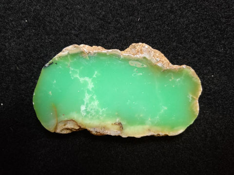 Polished Chrysoprase slab CH390