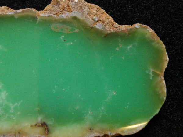 Polished Chrysoprase slab CH390