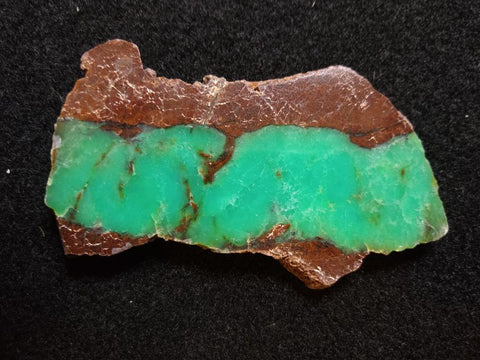 Polished Chrysoprase slab CH391